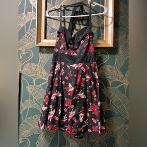 Hot topic Junior girl, pinup dress vintage